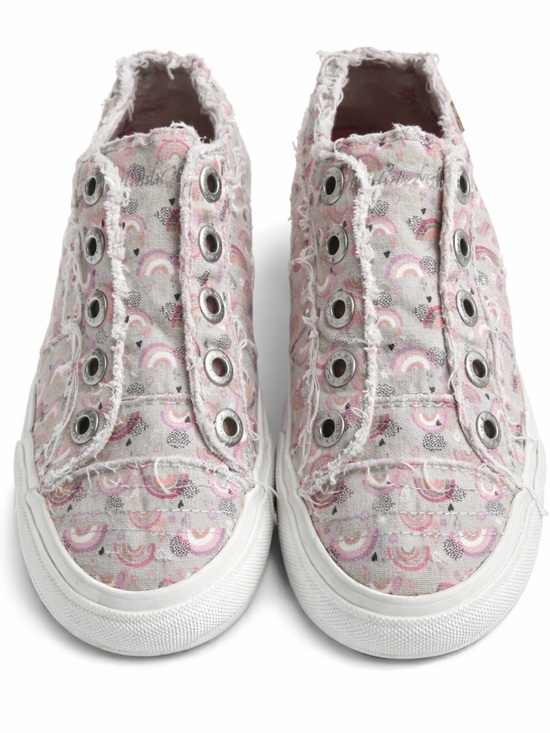 Blowfish Other - Blowfish Play-T Big Girl's Size 4/Women's Size 6.Rainbow Pattern slip on sneaker